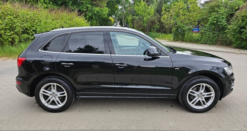 Audi Q5 cena 82900 przebieg: 218000, rok produkcji 2015 z Puszczykowo małe 742